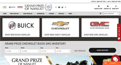 Desktop Screenshot of grandprizeauto.net